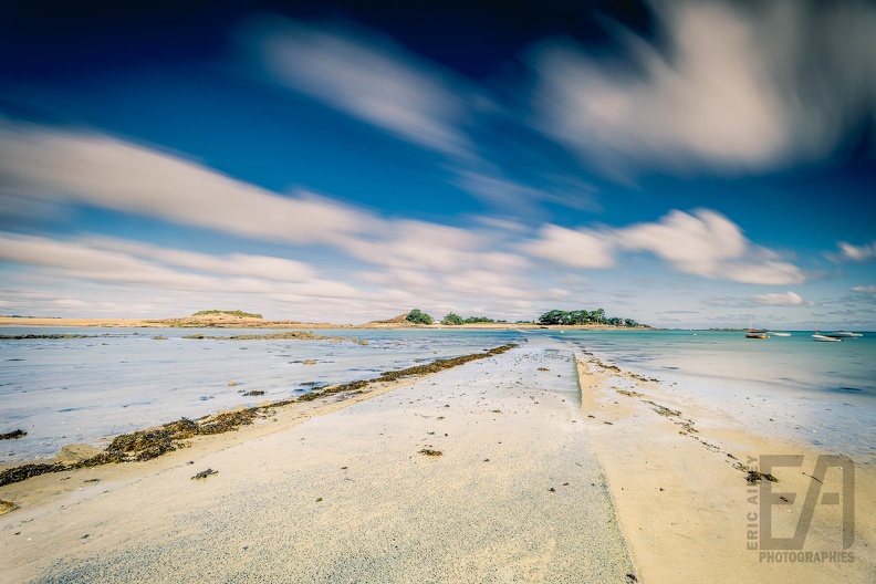 "La passe" vers l'Ile Callot, Carantec